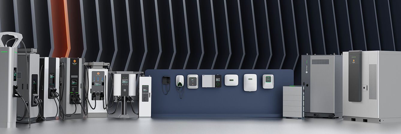 Full lineup of standalone DC fast chargers, AC wallboxes, and energy storage cabinets we supply across Cyprus